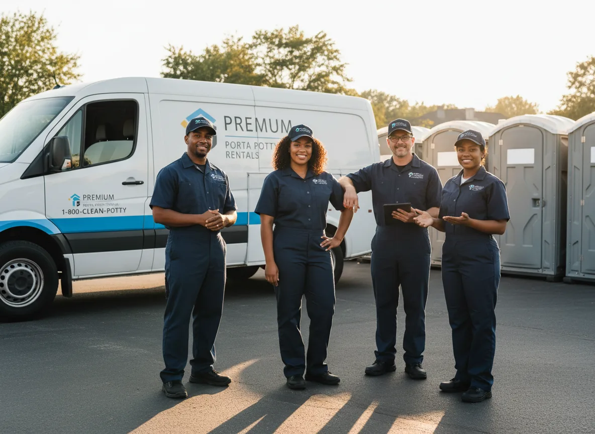 VIP Portable Toilets company in Aurora, ME